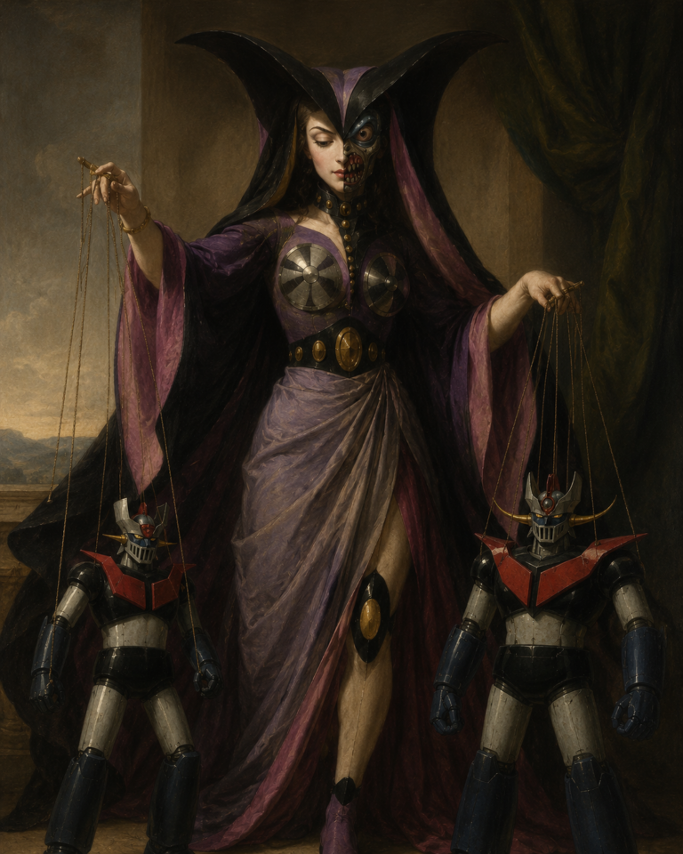 La burattinaia di Mazinga Z e del Grande Mazinga?